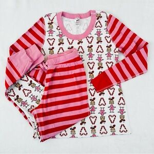 Cindy Lou Who Grinch Valentines Christmas Pajamas
